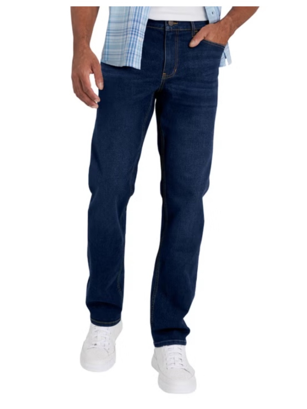 Izod Men's Straight Fit Jean dark Blue NEW